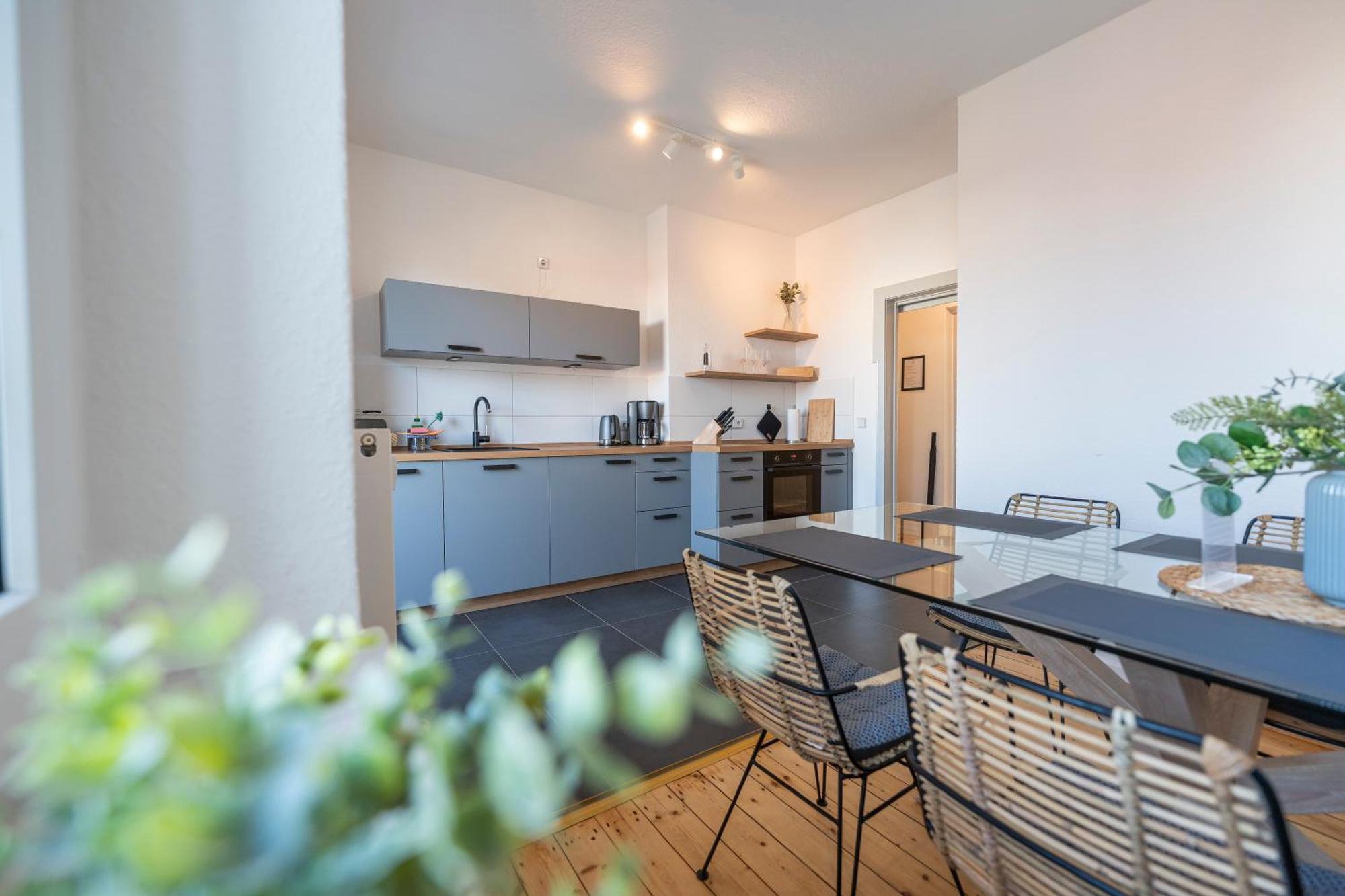 Rr - Central Apartment 80Qm - Balcony - Washer Magdeburg Exterior photo